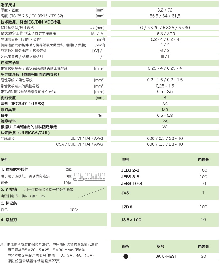 分?jǐn)嘈凼奖ｋU絲端子 JK5-HESI